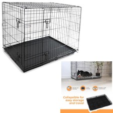 Dog Crate/Cage with Tray