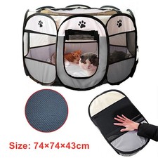 Foldable Soft Fabric Dog Crate