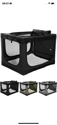 Collapsible travel dog crate - collapsible,