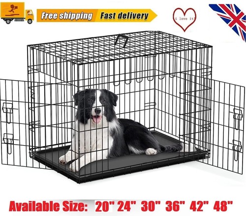 Dog cage puppy training crate - dog,